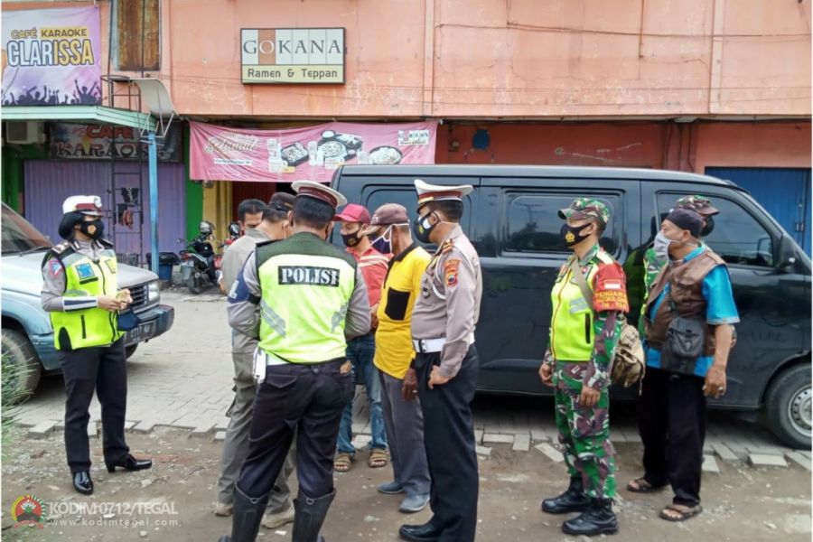 Danramil Tegal Selatan Pimpin Operasi Gabungan