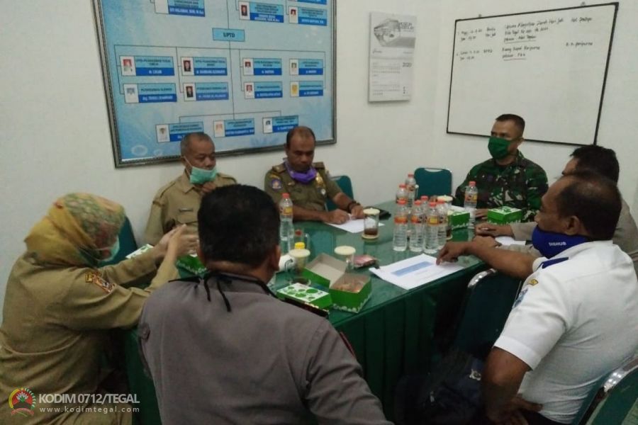 Pemkot Tegal Gelar Rakor Kesiapan Pengamanan dan Hukum Jelang PSBB Kota Tegal