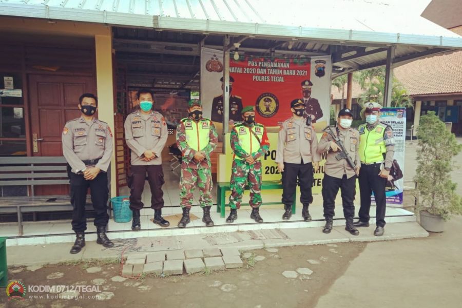 Bersinergi TNI Polri Amankan Natal Di Tengah Pandemi Corona.