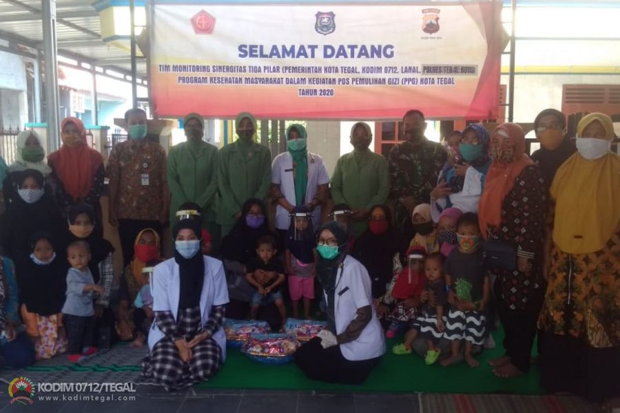 Kunjungan Tim Monitoring Pos Pemulihan Gizi Di Kelurahan Kaligangsa