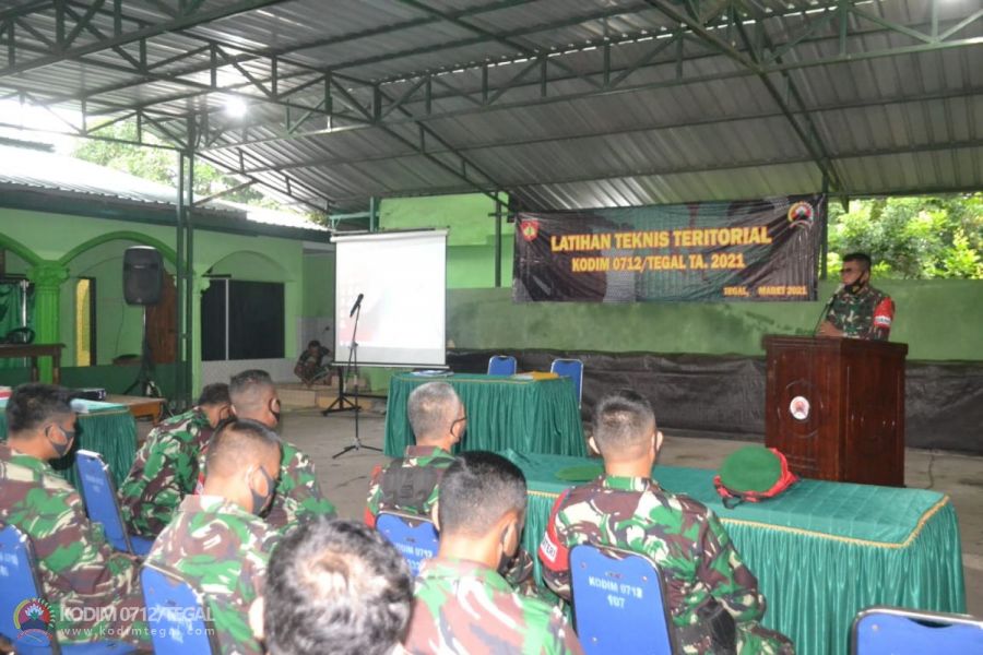 Mantabkan Tugas Kewilayahan, Kodim Tegal Gelar Latnister 2021