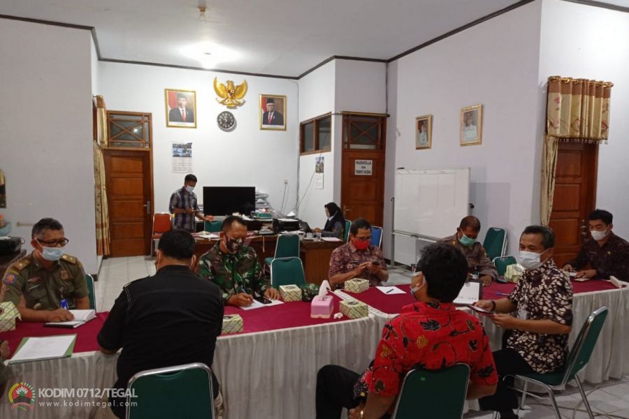 Kodim Tegal Dukung Program Jateng di rumah Saja