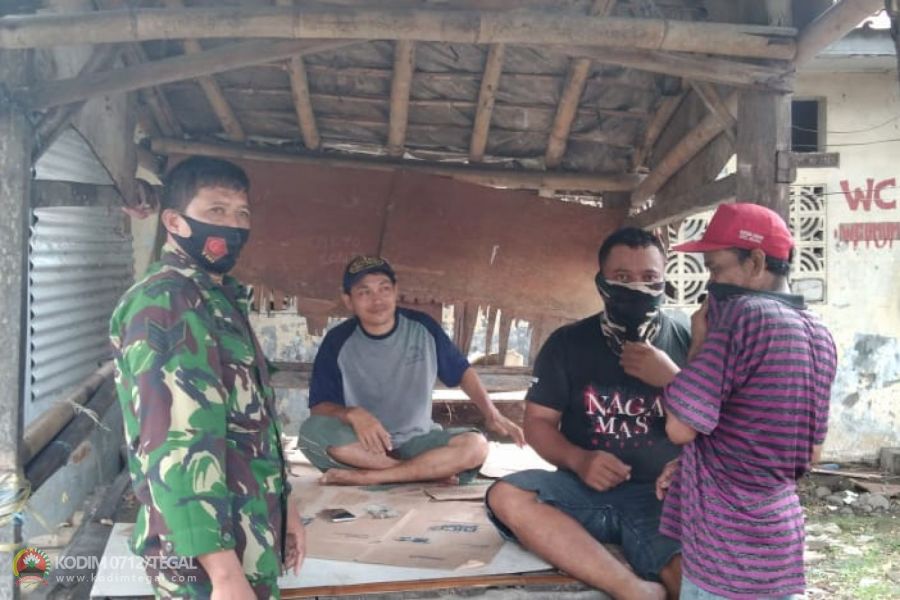 Giat Komsos Sarana Kebersamaan Babinsa Dengan Warga Binaan