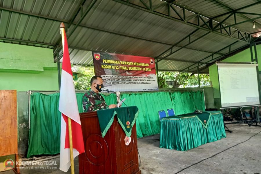 Tingkatkan Semangat Nasionalisme, Kodim 0712/Tegal Gelar Wawasan Kebangsaan