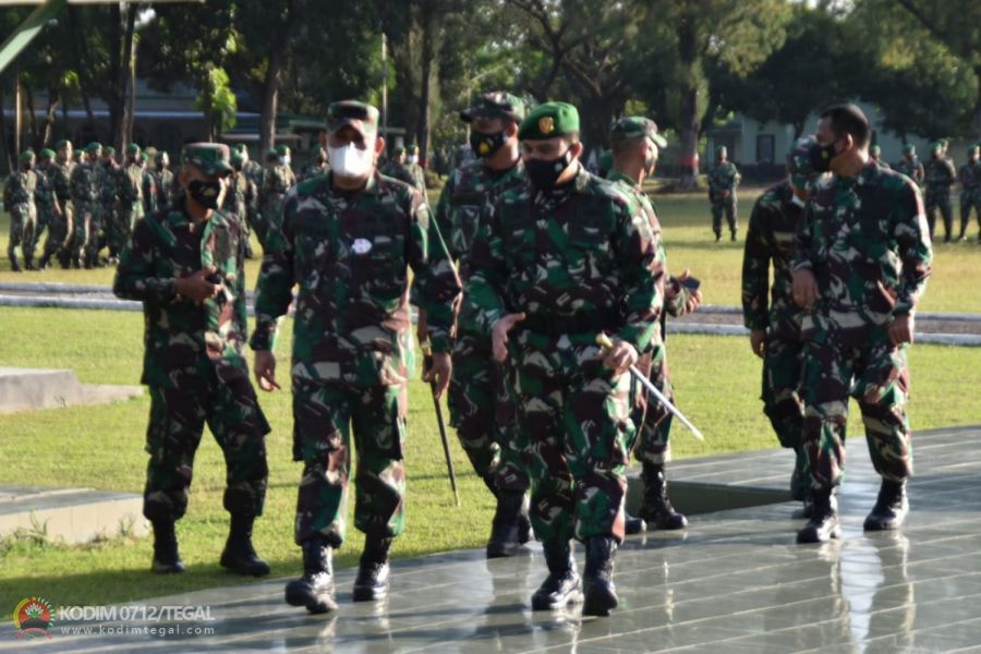 Prajurit 407/Padmakusuma Akan Di BKO Ke Kodim 0712/Tegal Guna Membantu Penangan Covid-19