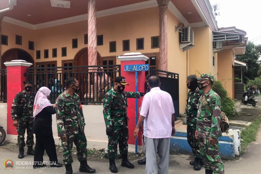 Dandim Tegal Turun Langsung ke Lapangan Cek Fisik Sasaran TMMD Tahun 2021