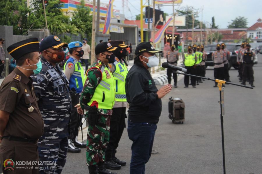 Petugas Gabungan Siap Amankan Malam Pergantian Tahun 2020 – 2021 Kota Tegal