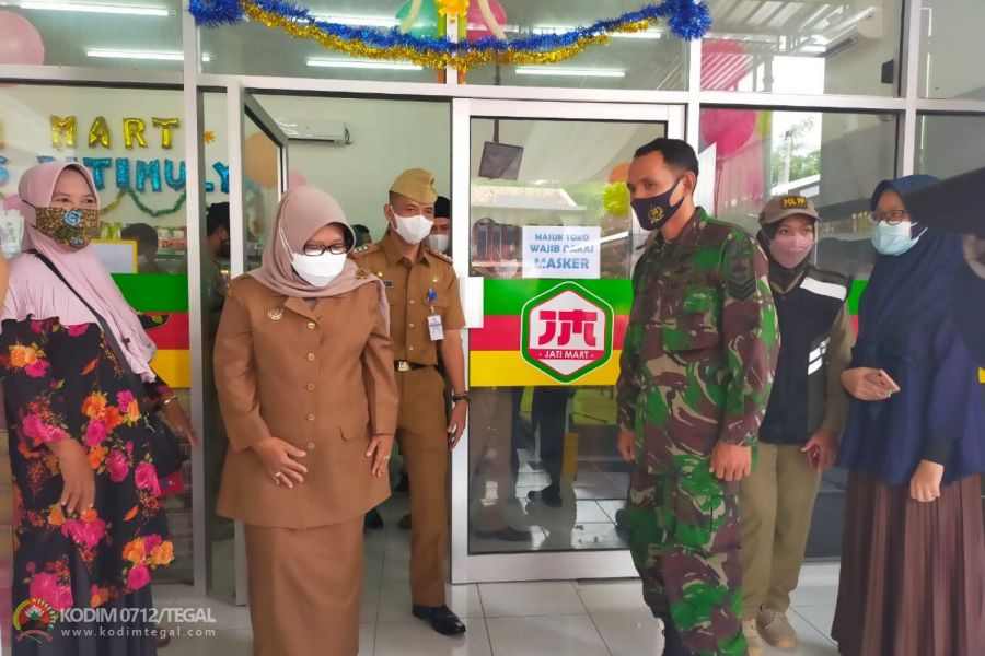 Peresmian BumDes Jatimulya,Babinsa Koramil 15 Lebaksiu Melakukan Pendampingan