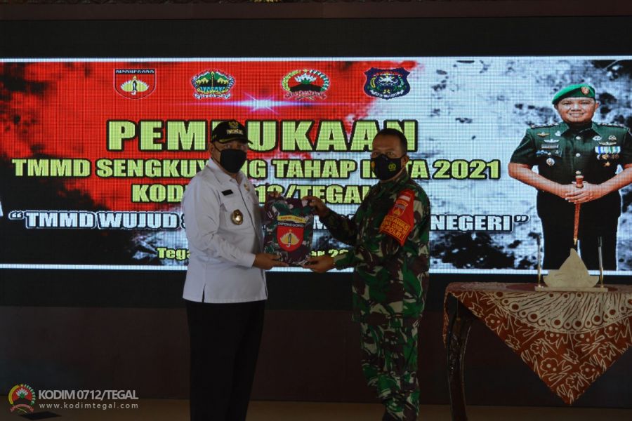 TMMD Sengkuyung Tahap III TA 2021 Kodim 0712/Tegal Tahun ini Menyasar Kelurahan Tegal Sari