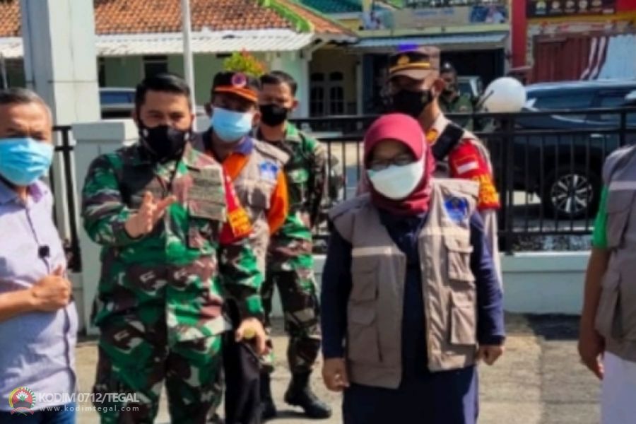 Dandim 0712 Tegal Berikan Teguran Pengelola Pusat Perbelanjaan