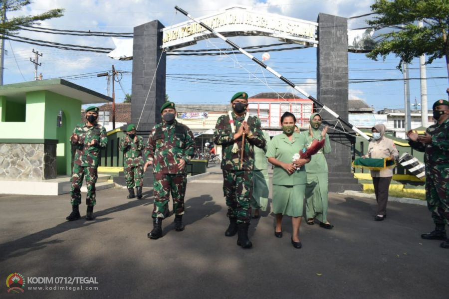 Tradisi Lepas Sambut Dandim 0712/Tegal
