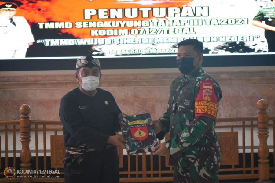 Melalui TMMD Sengkuyung Kodim Tegal Merupakan Wujud Sinergi Untuk Membangun Negeri