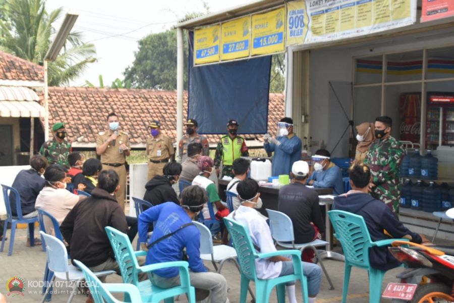 Puluhan Warga Terjaring Operasi Yustisi di Tarub