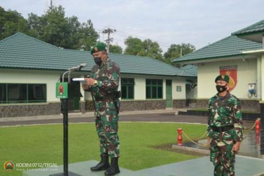 5 Poin Penakan Dalam Amanat Kasad Yang Dibacakan Dandim Tegal Pada Upacara 17 an