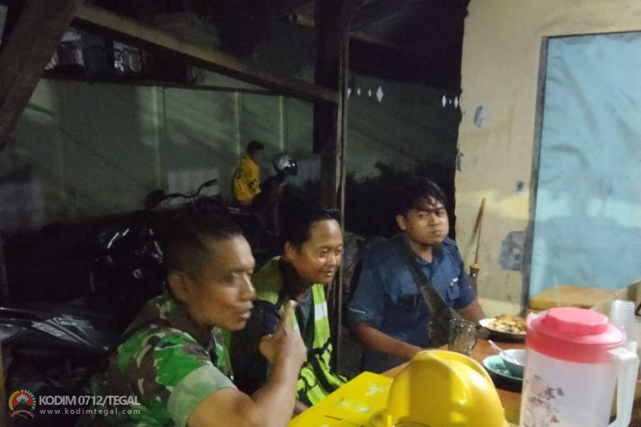 Membangun Sinergitas, Babinsa Kodim 0712 Tegal Melaksanakan Komunikasi Sosial