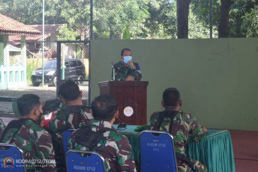 335 Personel Kodim 0712/Tegal Ikut Latorsar Intelejen dan Teritorial  tahun 2022