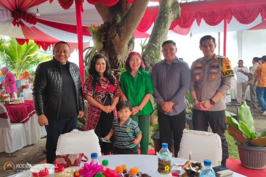 Dandim 0712 Tegal Gelar Open House Perayaan Natal 2022