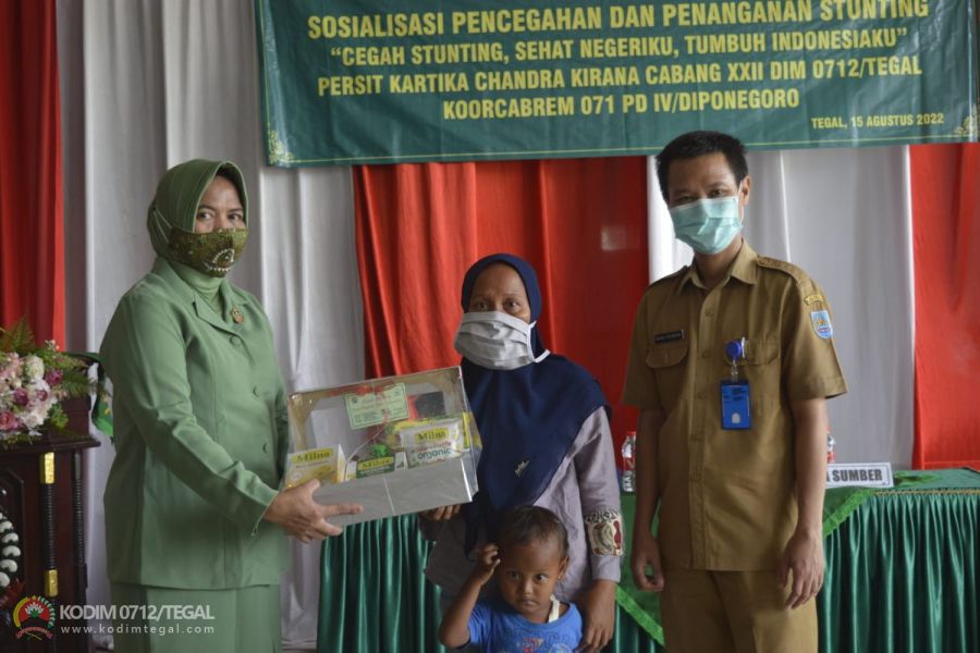Satgas TMMD Kodim 0712 Tingkatkan Sosialisasi Cegah Stunting