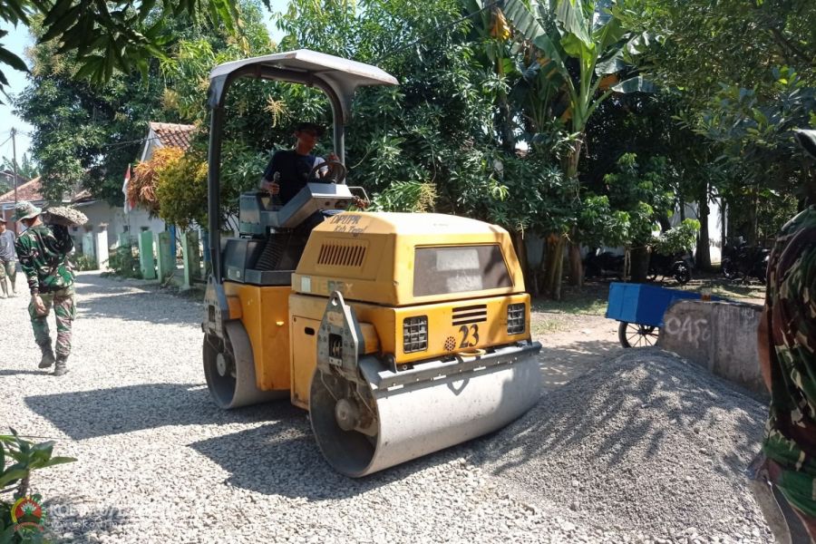 Stoom, Alat Utama Memadatkan Lapen Kedung Kelor Warureja Tegal