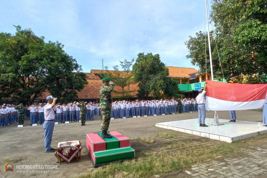 SMK Peristek Pangkah, Upacara Bersama TNI