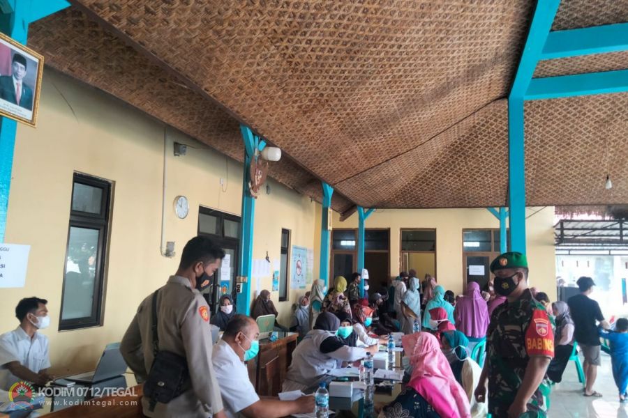 Ciptakan Herd Immunity, Percepatan Vaksinasi Terus Digenjot di Wilayah Kabupaten Tegal