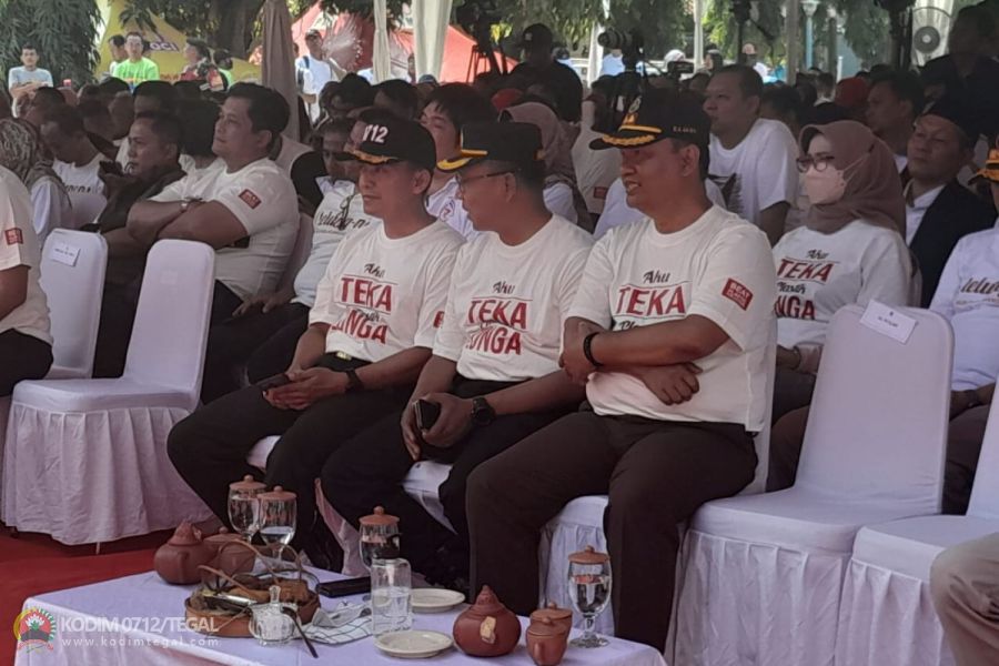 Dandim Tegal Hadiri Puncak Hari Peringatan Lingkungan Hidup Se-Dunia Tahun 2023