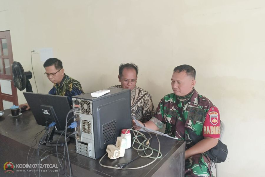 Babinsa Tarub Laksanakan Puldatater Desa Karangjati