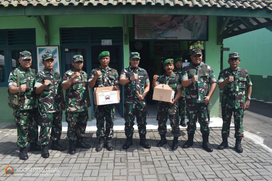 Danrem 071 Wijayakusuma Kunjungan Ke Wilayah Kodim Tegal