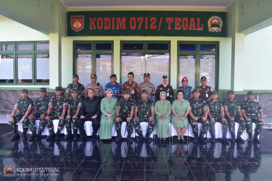 Kunjungan Kerja Panglima Kodam IV Diponegoro Di Kodim 0712 Tegal