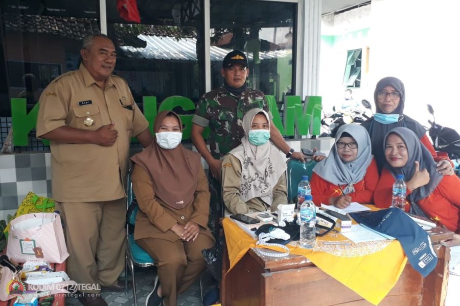 Babinsa Talang Dampingi Kegiatan Posyandu