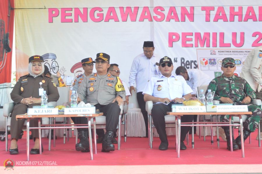 Apel Siaga Pengawasan Tahapan Kampanye Pemilu Tahun 2024 Tingkat Kota Tegal