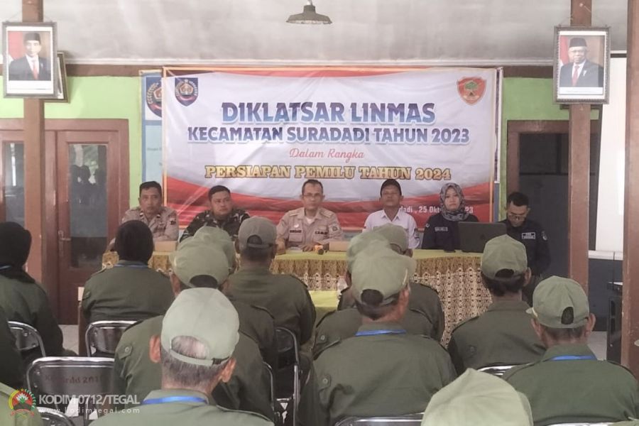 Pelda Norman Beri Pelatihan Kepada Anggota Linmas Se � Kecamatan Suradadi