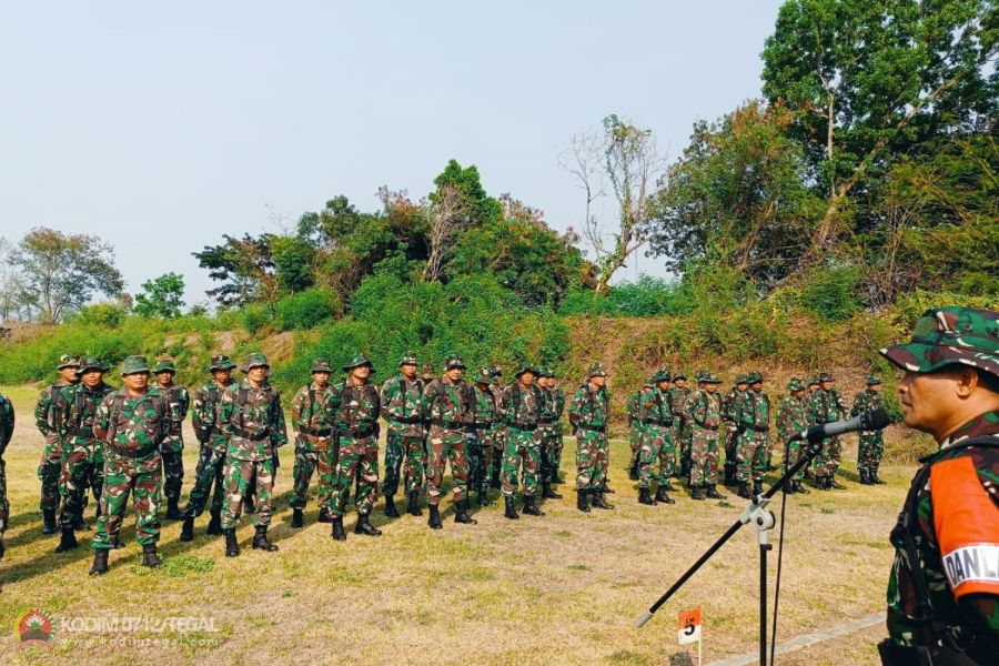 Kodim 0712 Tegal Gelar Latbakjatri TW IV TA 2023