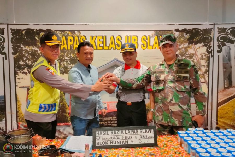 Sidak Gabungan Di Lapas Kelas II B Slawi