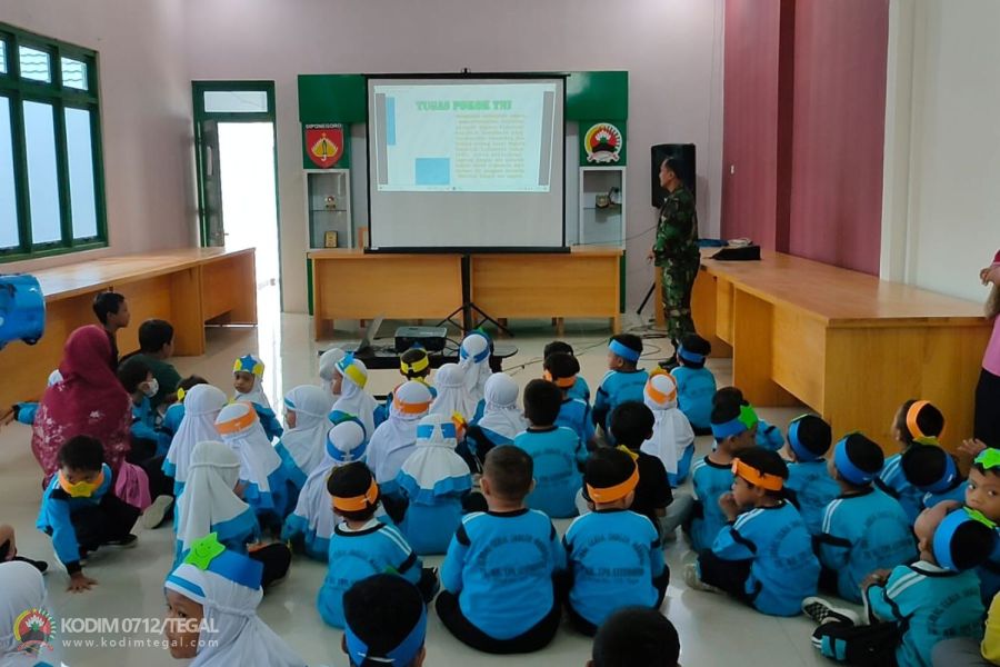 TK Islam Azzurofah Outbound Family Gathering Di Kodim 0712 Tegal