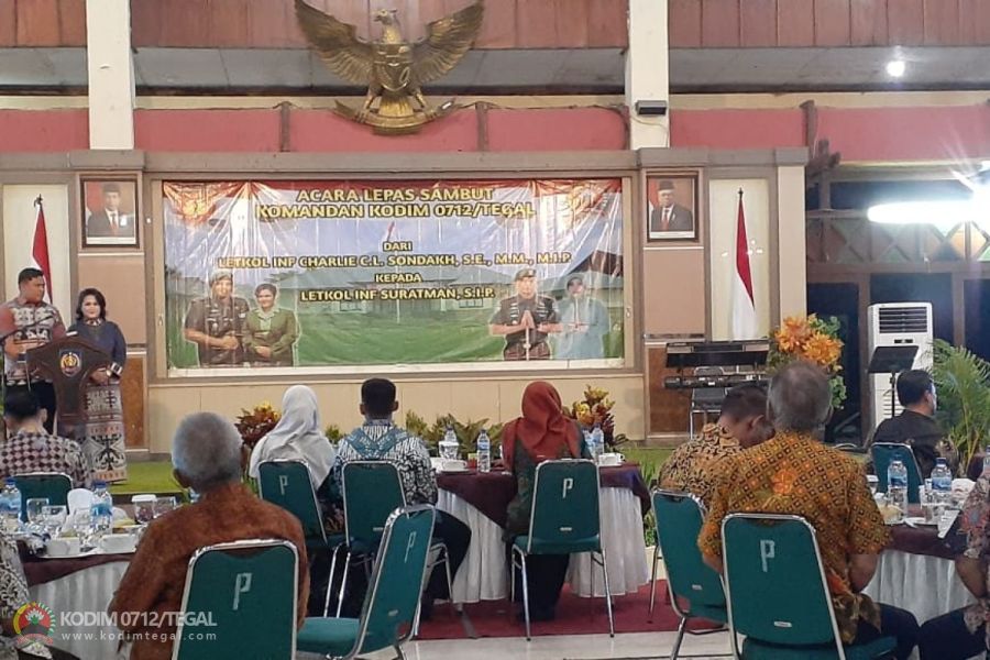 Lepas Sambut Komandan Kodim 0712 Tegal