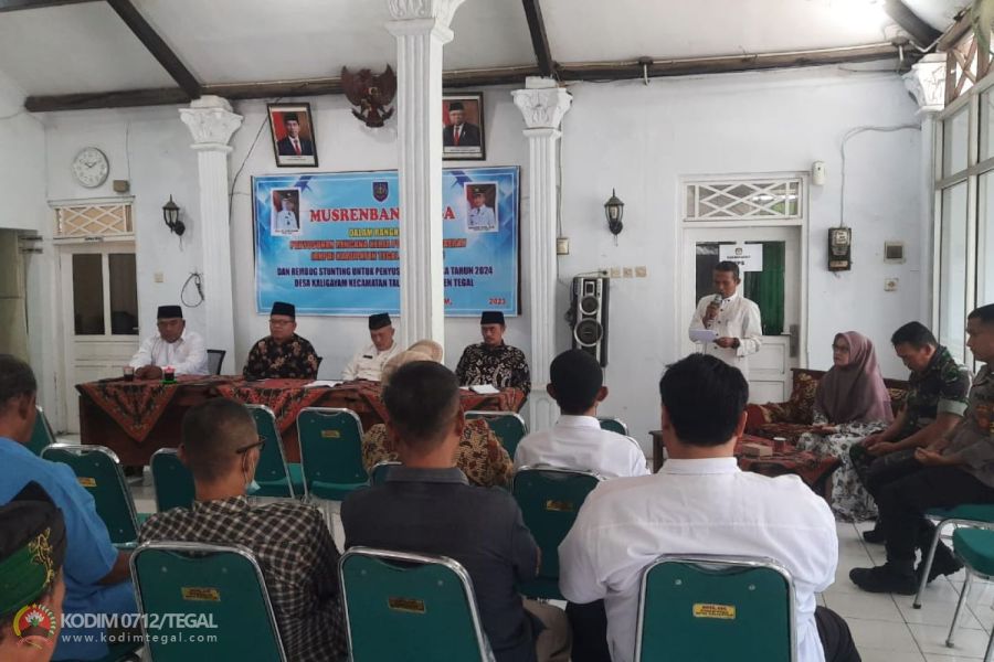 Pelda Saiful Hadiri Musrenbangdes Desa Kaligayam