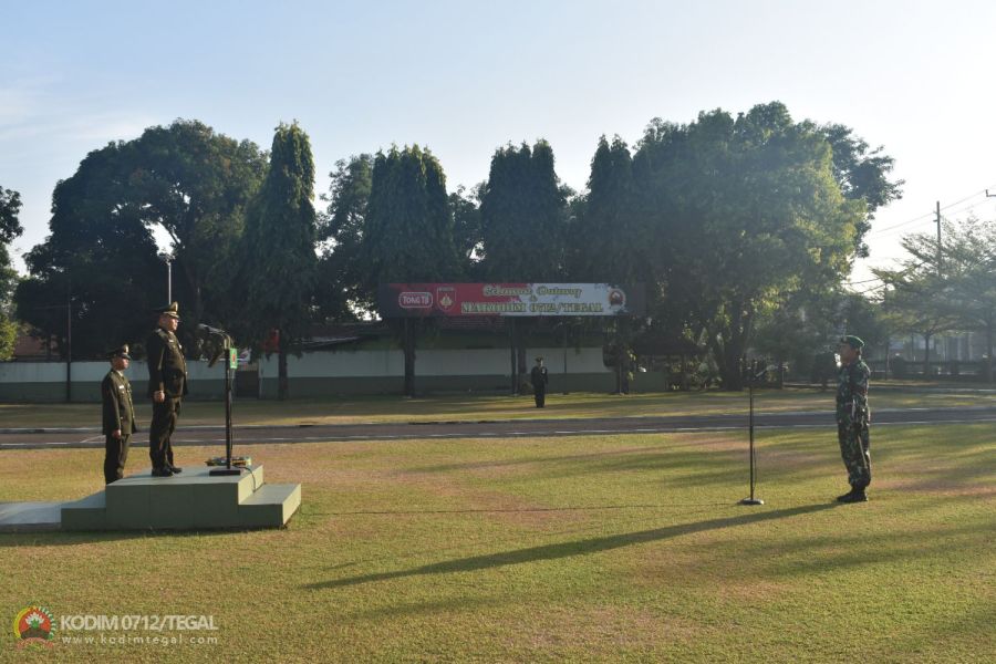 Kodim Tegal Gelar Upacara Peringatan Hari Lahir Pancasila Tahun 2023