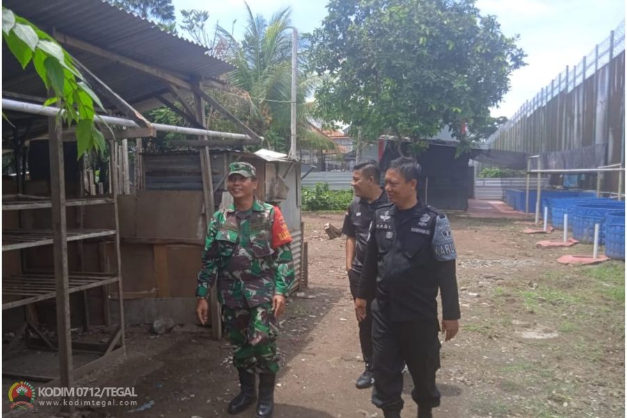 Tim Gabungan Lakukan Patroli Sekitar Lapas Kelas IIB Slawi