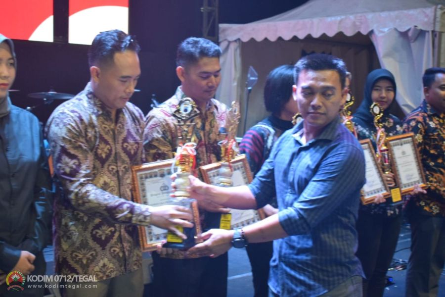 Dandim Tegal Hadiri Konser Musik Dan Bazar Kuliner Bhayangkara Festival 2023