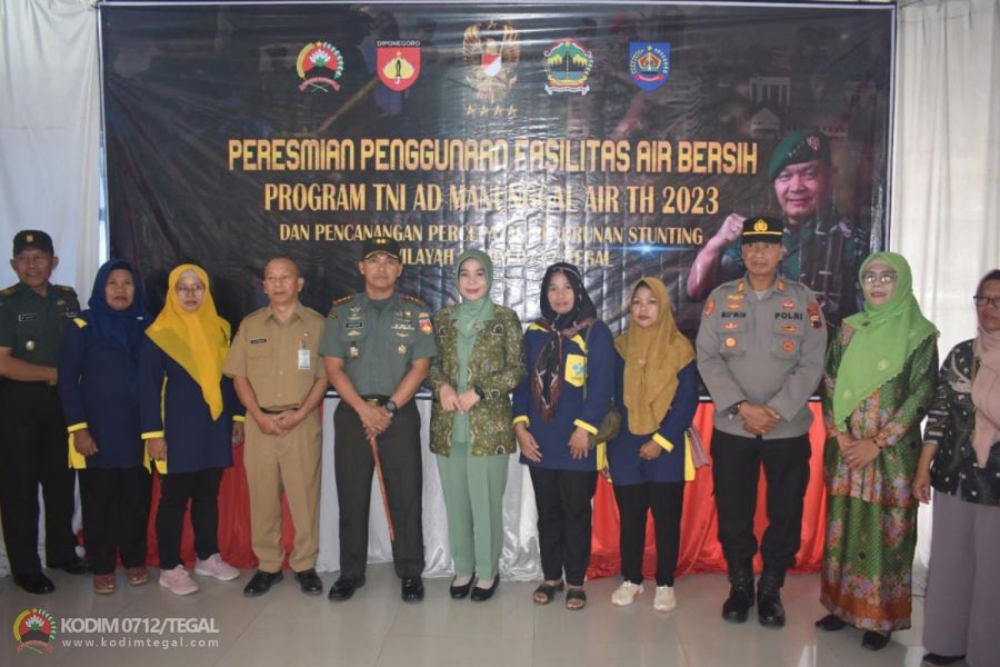 Peresmian Program TNI AD Manunggal Air Tahun 2023