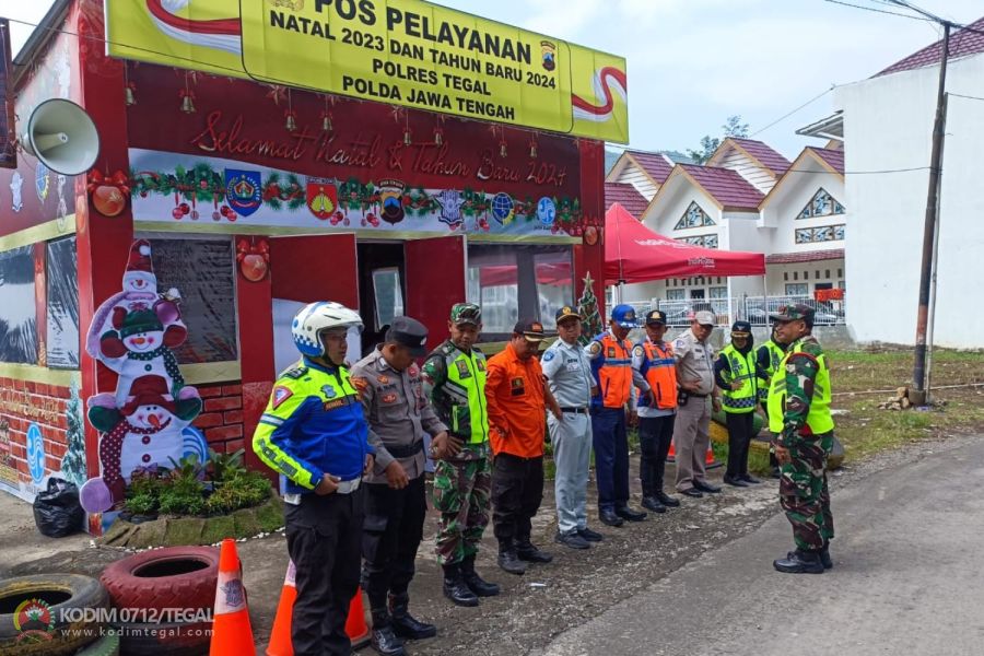 Libur Nataru 2024, Personil Gabungan Siap Siaga Amankan Objek Wisata Guci