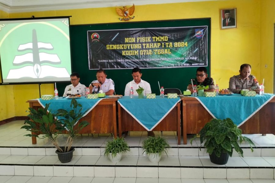 Darma Bakti TMMD Kodim 0712 Tegal Mewujudkan Percepatan Pembangunan Di Wilayah
