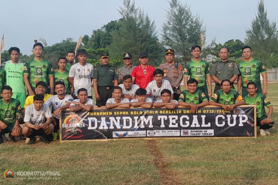 Resmi, Komandan Kodim 0712 Tegal Buka Turnamen Sepak Bola Dandim Tegal Cup 2024