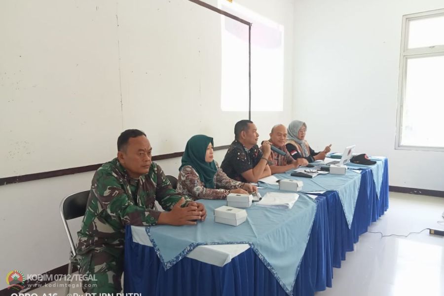 Batuud Koramil Margasari Hadiri Rapat Pembentukan Forum Pengurangan Risiko Bencana