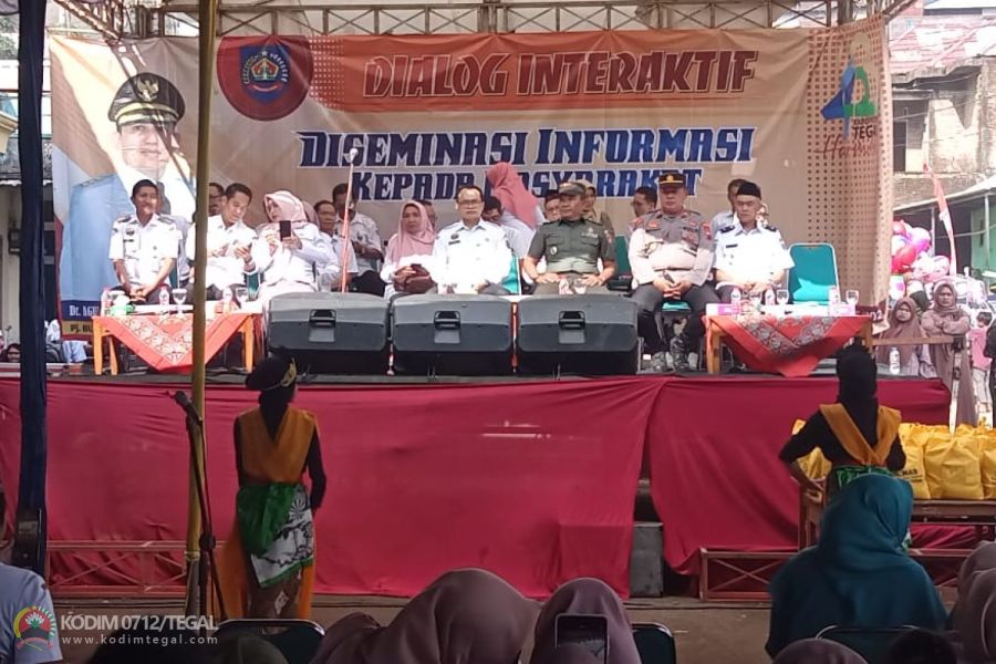 Danramil Bumijawa Damping Bupati Tilik Desa