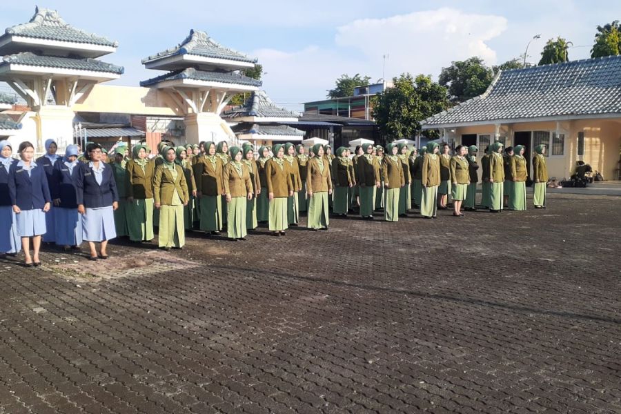 Ziarah Rombongan Dalam Rangka HUT Persit Kartika Chandra Kirana Ke-78 Tahun 2024