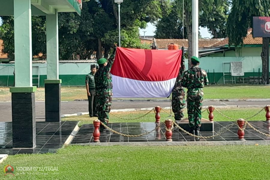 Kodim Tegal Gelar Upacara Hari Sumpah Pemuda