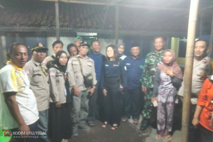 Guna Kelancaran Pemilu, Babinsa Suradadi Cek Kesiapan TPS