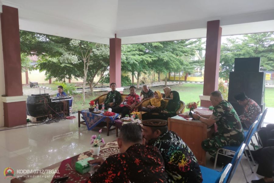 Danramil Pangkah Hadiri Lepas Sambut Camat Pangkah